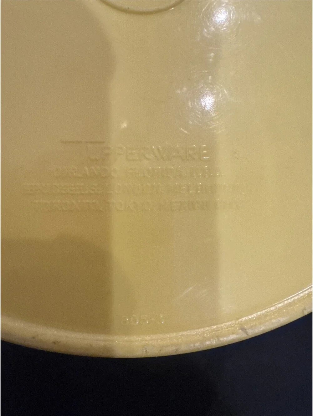 Vintage Tupperware 1970’s Nesting Canister Set Of 4 With Lids